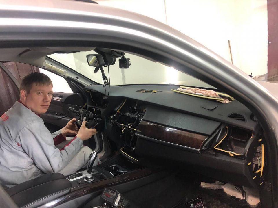 Замена AirBag пассажира (торпеды)